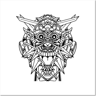 Barong Dragon Posters and Art